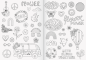 Preview: BRUNNEN Ausmalheft Happy Hippie | 32 Blatt